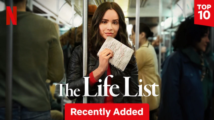Netflix-dramat "The Life List" med Top 10-märke och Nyligen tillagd-etikett på Viking IPTV.