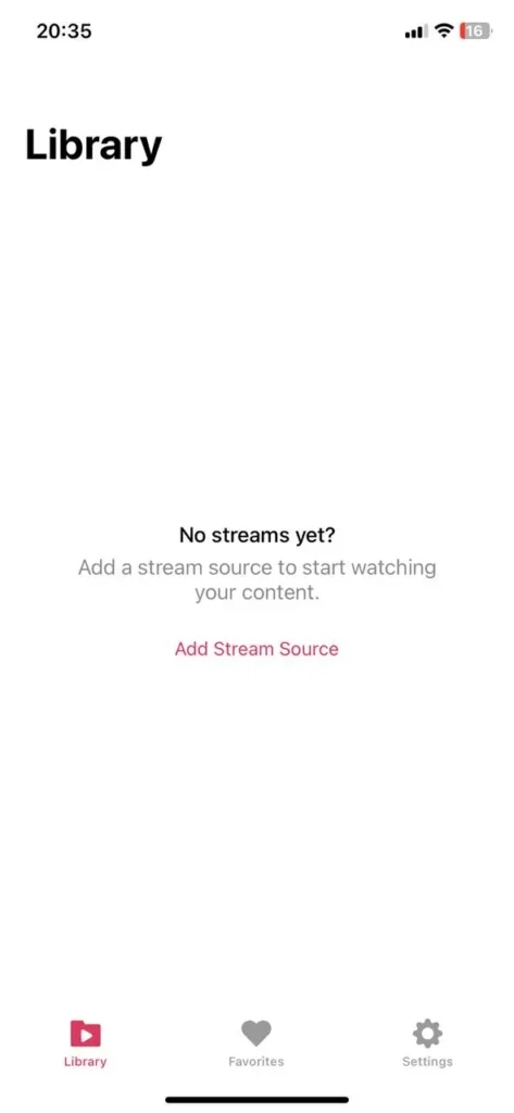 lägg till strömkälla på iplay tv-appen